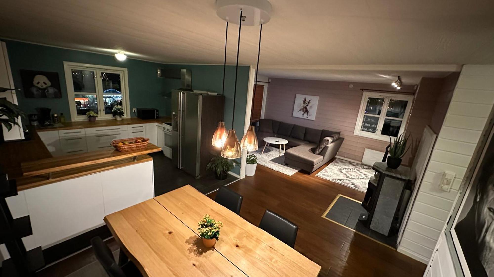 Cozy House In The Heart Of Tromsdalen. Central Тромсе Екстер'єр фото